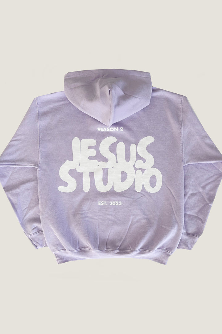 "STUDIO BUBBLE" LILAC HOODIE